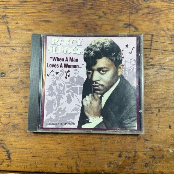 Percy Sledge "When A Man Loves A Woman" Digitally Remastered CD Album TESTED - Picture 1 of 2